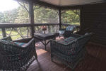 Screened in porch